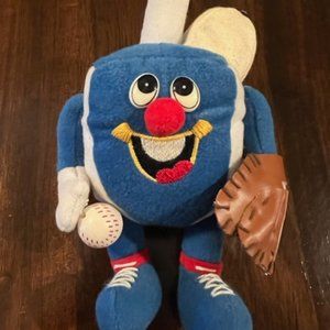 stuffed dreidel baseball beanie